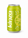 Kinza Citrus 24 x 320ml pack of 24 sparkling citrus soft drink cans