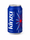 Kinza Cola 24 x 320ml pack of 24 sparkling cola cans