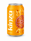 Kinza Orange 24 x 320ml pack of 24 sparkling orange soft drink cans