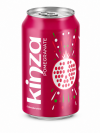 Kinza Pomegranate 24 x 320ml pack of 24 sparkling pomegranate soft drink cans
