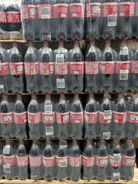 Cola Tukra Bottles Pallet
