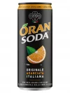 Crodo Orange Soda 24 x 330ml pack of sparkling orange soft drink cans