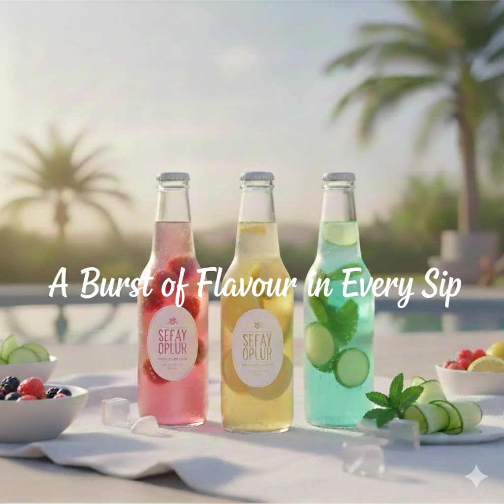 Soft Drinks Bottle Banner